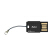 NetacTF（MicroSD）メモリカドP 302ミニ携帯帯USBカードドリーダー