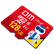 DM 128 GB TF（MicroSD）メモリアカードドClass 10ローボットTFカーズ携帯型メモリカドドドレーコド（赤）