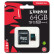キングダム64 GB TF(Micro SD)メモリアカードドU 3クラス10 V 30专门版読みみむ90 MB/sは4 Kの高品質撮影に対応します。一生保証します。