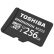 東芝（TOSHIBA）256 GB TF（microSD）メモリカドU 1 Class 10 M 233読出速度100 MB/sハビアン撮影高速ドレインTFカードド