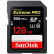 SanDisk 128 GB SDメーモリカドU 3 Class 10 4 K最高の超高速版の読书速度300 MB/s书き込み速度260 MB/sデジタルメーラの理想的なパートナー