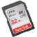 SanDisk 32 GB SDメモリカドClass 10は、ハイビショルダーの理想的な伴侶をキップします。