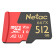 Netac 512 GB TF（MicroSD）メモリカドU 3 Class 10 A 2 V 30 4 K超皇帝PRO版メモリカドの読み取り速度は100 MB/s本入り速度は60 MB/sです。