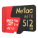 Netac 512 GB TF（MicroSD）メモリカドU 3 Class 10 A 2 V 30 4 K超皇帝PRO版メモリカドの読み取り速度は100 MB/s本入り速度は60 MB/sです。